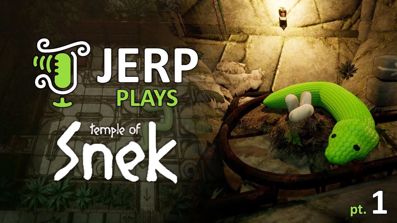 Jerp plays Temple of Snek [Early Access] pt.1 - The demo was great, what's next? (2021-07-18)