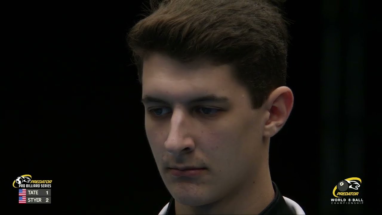 Tyler Styer vs Joey Tate ▸ Predator World 8-Ball Championship ▸ Predator Pro Billiard Series