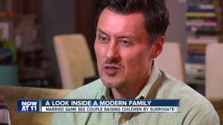 A Look Inside A Modern Family Married Same Couple Raising Children By Surrogate