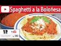 SPAGHETTI A LA BOLOÑESA | #VickyRecetaFacil