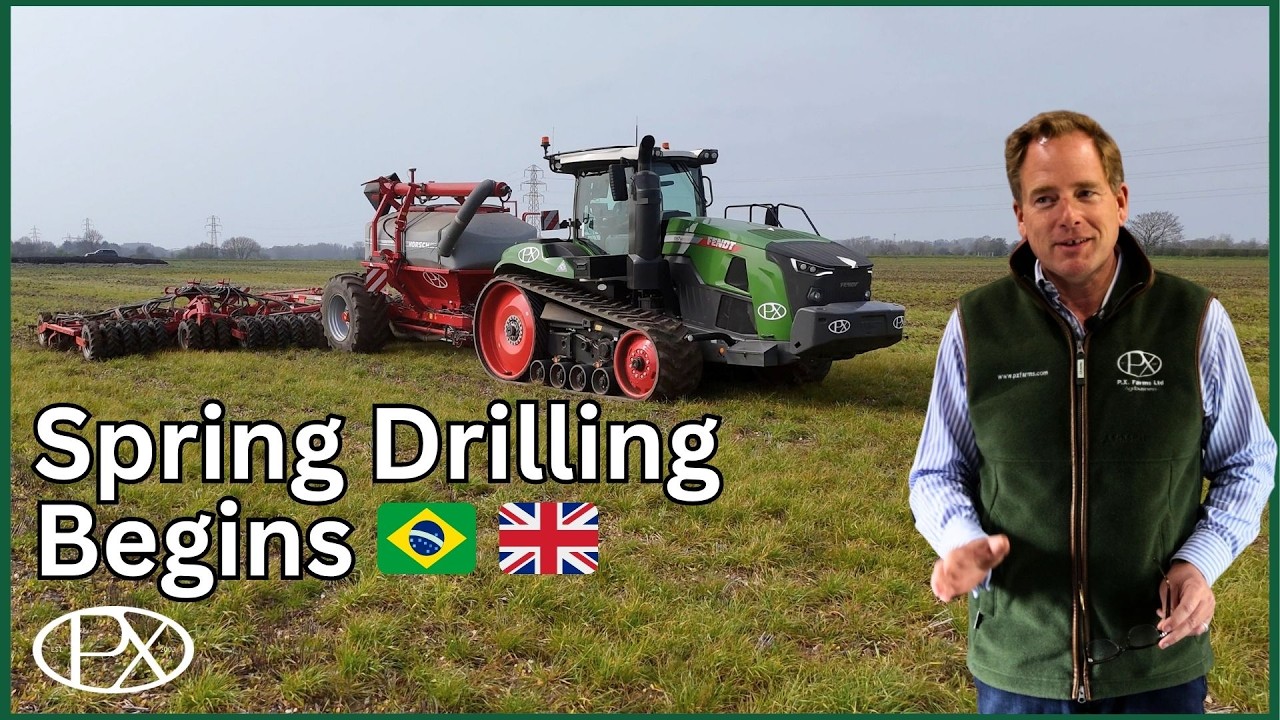 Drilling Begins With the Fendt 1167, Fuel Prices Rise & Brazil Farming Continues