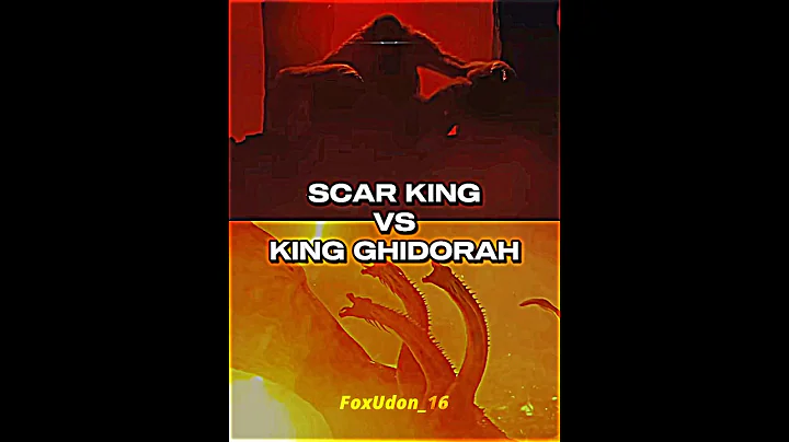 Skar King vs King Ghidorah #godzilla