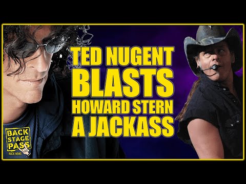 ⭐TED NUGENT BLASTS HOWARD STERN A ‘JACKASS’: “HE WAS NEVER A JOURNALIST”