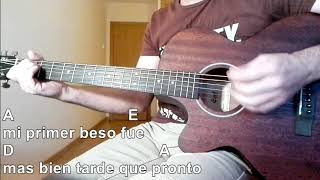 Tutorial todoguitarra: Mi primer beso fue: Melendi