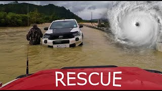 Motorist rescued during Cyclone Gabrielle