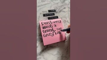15 seconds of FEEL GOOD 💕 Post it note quote 💌