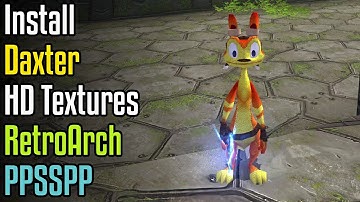 How to Install Daxter UHD Textures in RetroArch PPSSPP