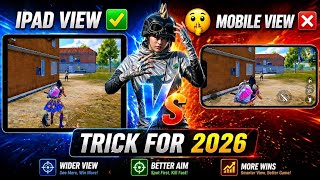Mobile Players Can Use iPad View? 😳 2026 Secret Trick Revealed!