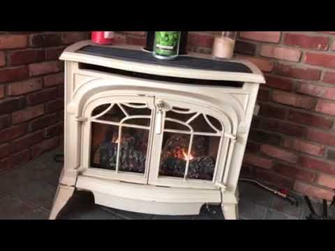 Vermont Castings Gas Heater problem. - YouTube