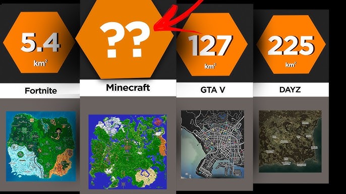 Quais os videojogos com maiores mapas?