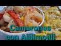 Ensalada de Camarones con Ajilimojili a mi gusto #QuedateEnCasa