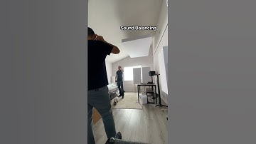 @decapmusic Recording Studio Install Timelapse with 7 of our 4” Bass Traps, A Cloud, & Gobos!