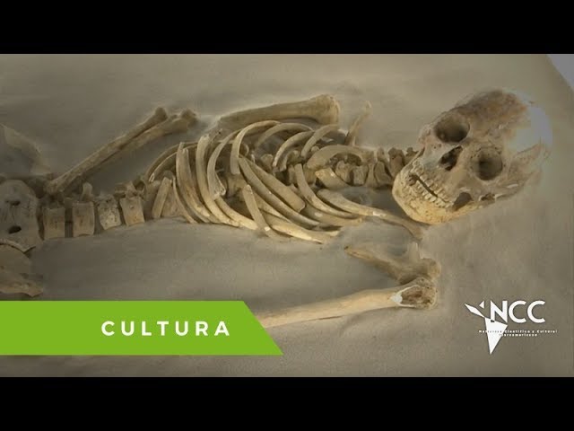 Restos humanos de 7 mil años en la Cueva Puyil