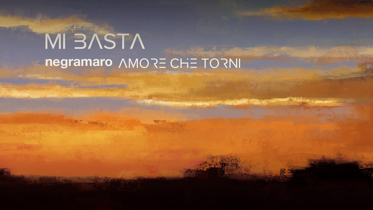 negramaro Mi basta (Audio ufficiale) YouTube