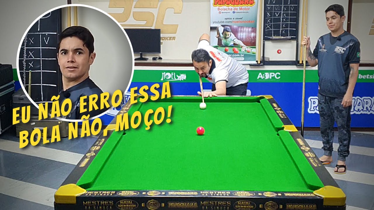 Aprenda a Jogar a Regra Brasileira Com Noel Snooker e Baianinho de Mauá 