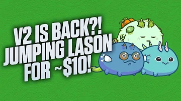 [TAGALOG] Axie is back? Jumping Lason for only $10