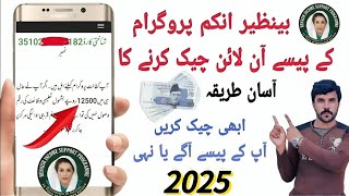 How To Check Benazir Income Support Program Money Benazir Income Program Key Paise Check Karne Resimi