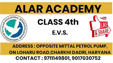 CLASS 4 | E.V.S. | CHAPTER - 7 | TEETH AND TONGUE | PART 6
