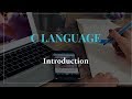 Introduction to C programming