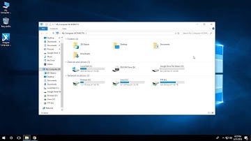 Windows 10: Opening Drive File Stream After Initial Setup
