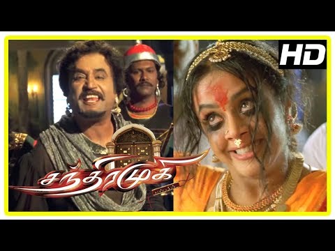 chandramukhi-climax-|-rajini-|-chandramukhi-leaves-jyothika's-body-|-rajini-&-nayanthara-in-love