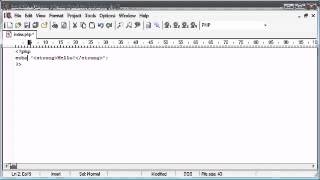 PHP Tutorial - 10 - print - YouTube.FLV