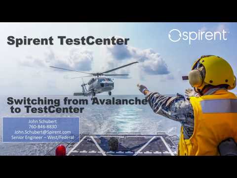 Spirent TestCenter package changes: Going between Avalanche and STC