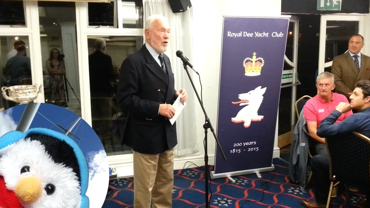 [12] Clipper Dinner - Speeches and flags