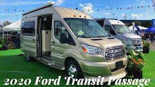 2020 Ford Transit Camper Van Tour (256 