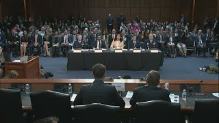 Trump officials face Senate over intelligence leak