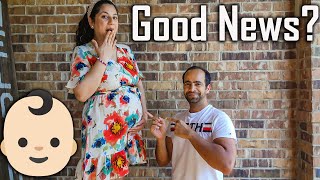We are having a BABY  Our Pregnancy Announcement