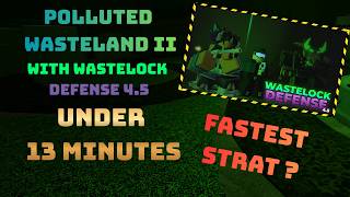 Speedrun Polluted Wasteland 2 with Wastelock Defense 4.5 ( SUB 13 ) | ROBLOX TDS screenshot 4