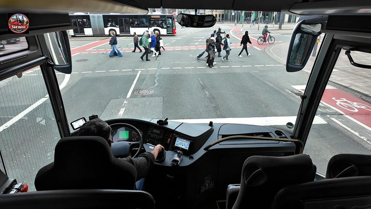 Eine Rundfahrt in der Stadt Bremen.