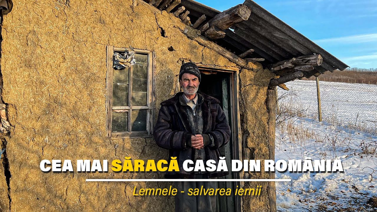 Una din cele mai sărace case din România | Singuri și uitați de lume