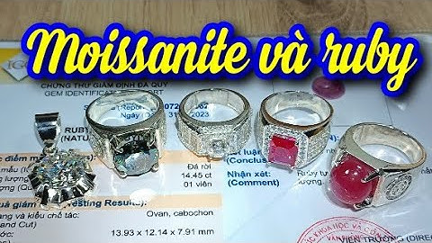Moissanite và ruby đỏ rất đẹp 😍 1.000k 1.500k 1.900k 3.200k 1 chiếc có giấy tờ kèm theo freeship