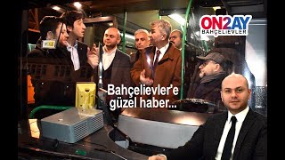 12 Durağın 4 Tanesi Bahçelievlerde Olan Metro Hattının Yüzde 90I Bitti