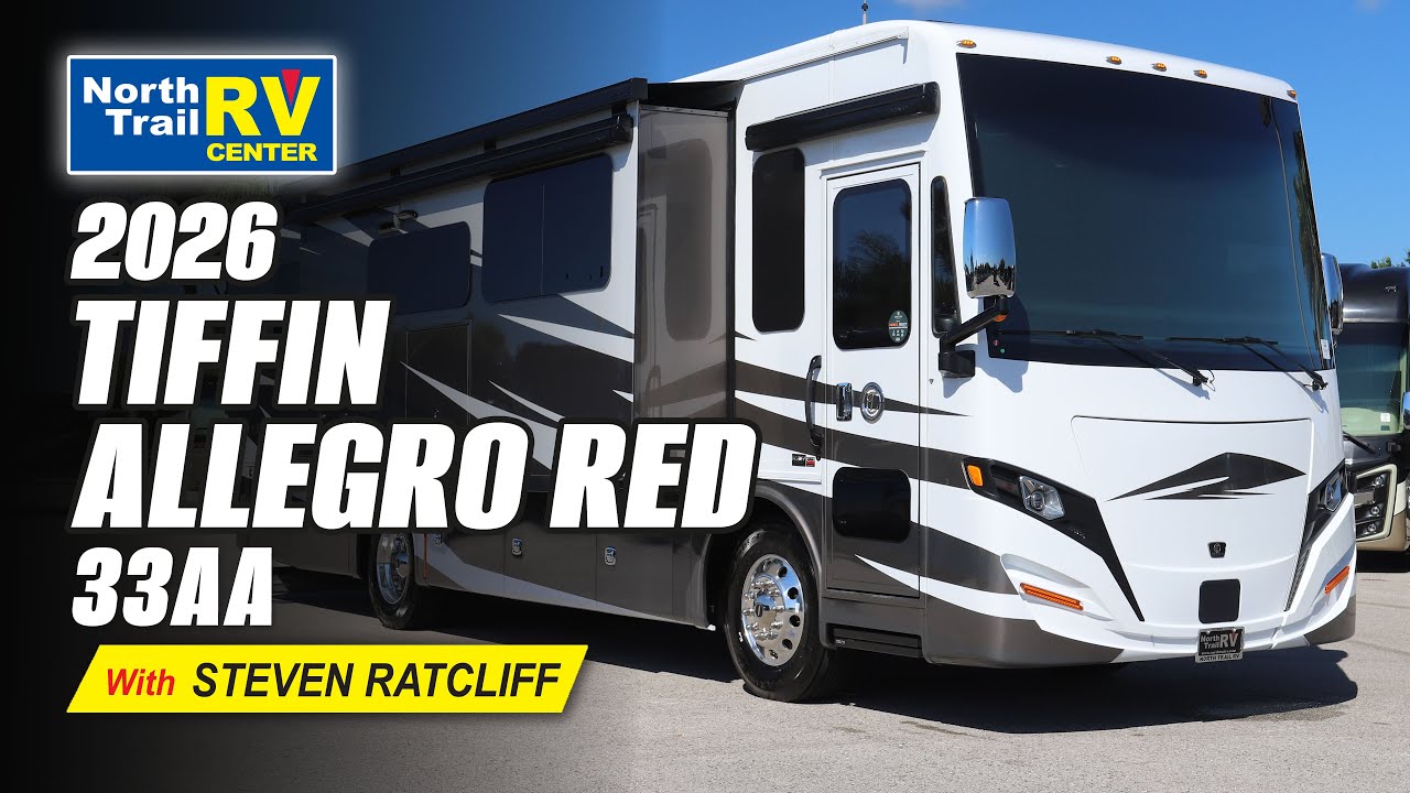 Загляните в этот потрясающий автодом! Автодом Tiffin Allegro RED 33AA 2026 года