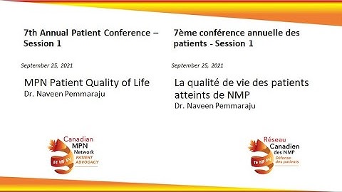 7th Annual Patient Conference - Session 1
