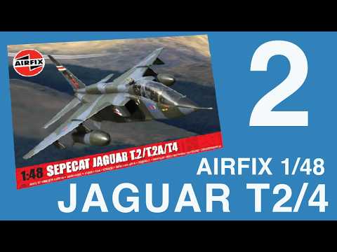 New release 1/48 Airfix Jaguar T2/T4 twin seater Part 2