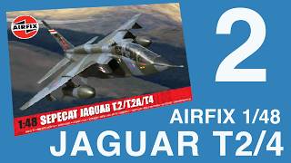 New release 1/48 Airfix Jaguar T2/T4 twin seater Part 2