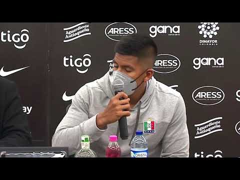 Rueda de prensa de Once Caldas tras el partido frente a Atlético Nacional