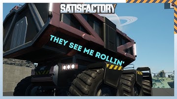 Implementing proper TRUCK ROUTES in Satisfactory!