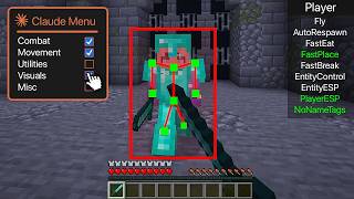 Can AI Make A Minecraft Hacked Client?