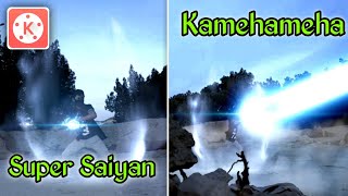 Tutorial edit video Dragon ball super saiyan dan Kamehameha screenshot 3
