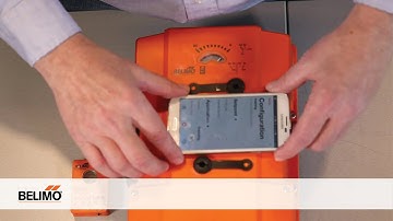 How To: Connect the Belimo Assistant App to the PR Actuator with Near Field Communication (NFC)