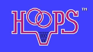 Hoops (NES) Gameplay 240p | No Commentary - Jaleco, Jun 1989 (Original Hardware, Composite)