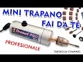 INCREDIBILE, ho costruito un mini trapano...CON UNA VIDEOCAMERA - vediamolo insieme