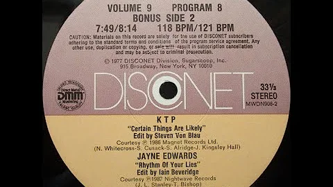 Disconet Program Service Volume 9 Program 8 side D (K T P and Jayne Edwards)