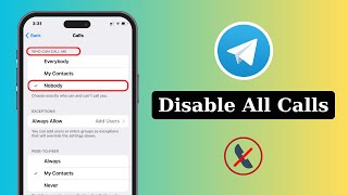 How to Disable Calls on Telegram 2025 | No Telegram Calls