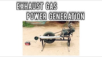 EXHAUST GAS POWER GENERATION